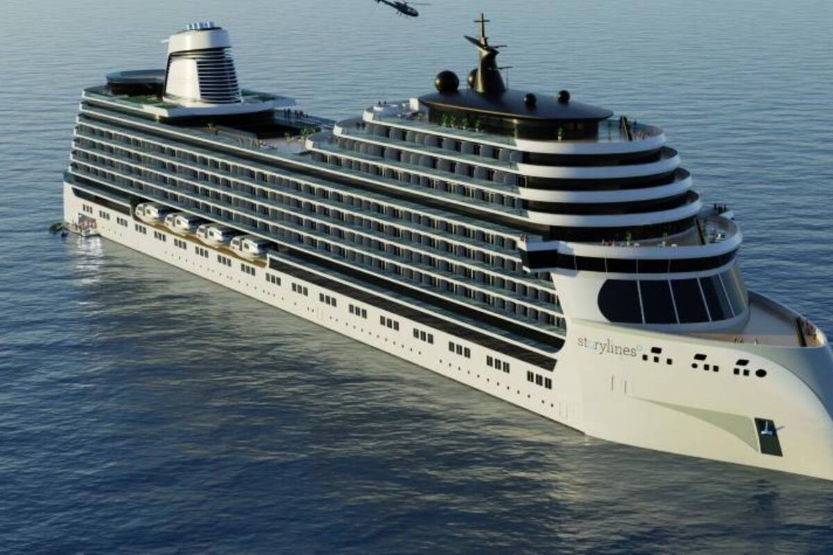 El crucero fue llamado MV Narrative, de Storylines