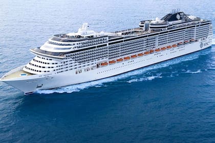 El crucero MSC Preziosa se convertirá en el Navio da Xuxa entre el 25 y el 28 de marzo de 2022
