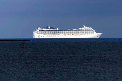 El crucero MSC, que había partido de Buenos Aires, no pudo desembarcar en Punta del Este; una medida de prevención del gobierno uruguayo para evitar la llegada del coronavirus al país