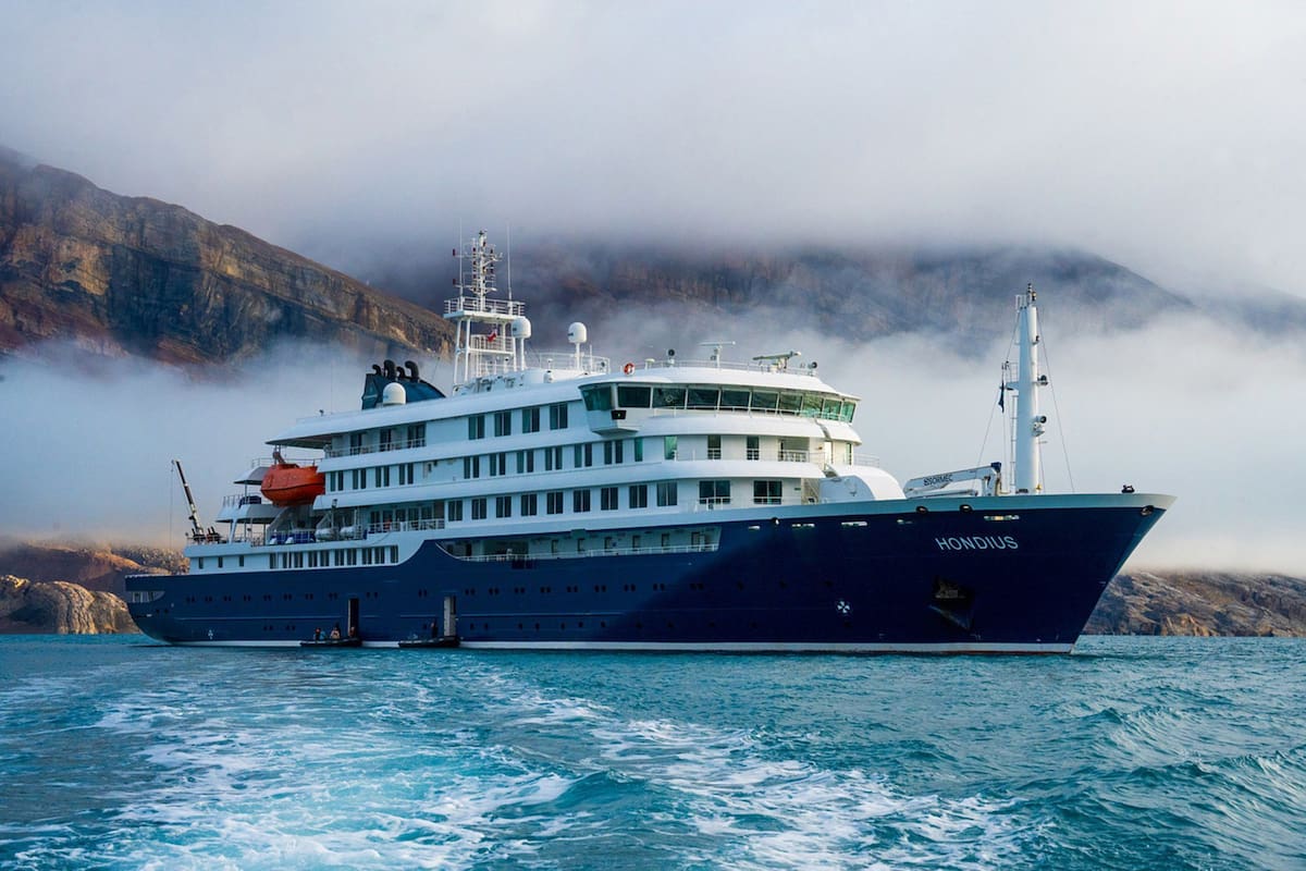 El crucero MV Hondius, donde se decretó un brote de hantavirus
