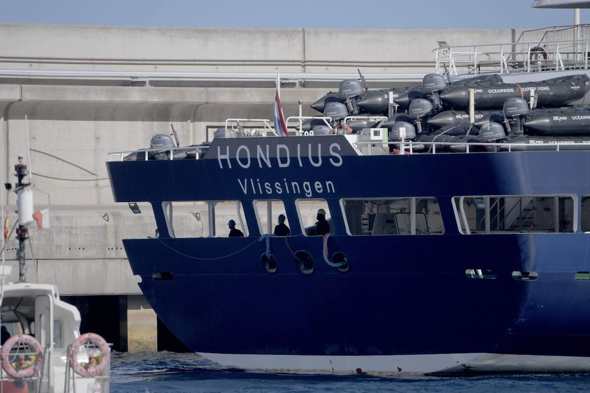 El crucero MV Hondius en donde comenzó el brote de hantavirus
