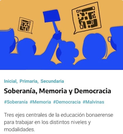 El cuadernillo que denunciaron los diputados opositores está disponible en la web continuemosestudiando.abc.gob.ar