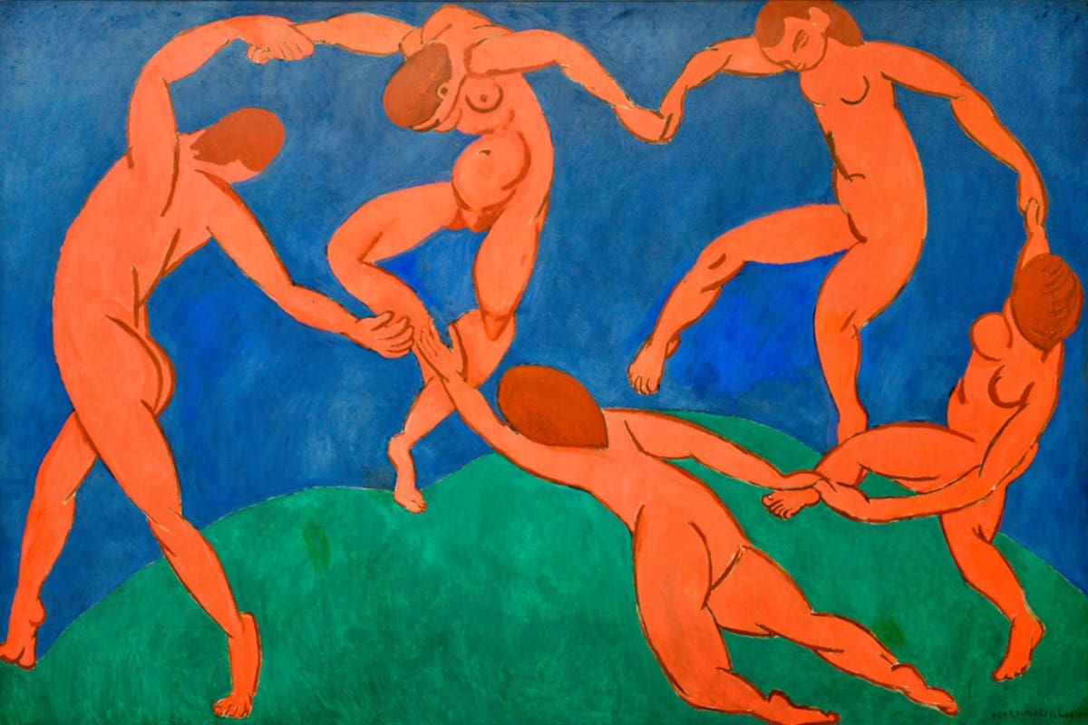 El cuadro "La Danza" de Henri Matisse