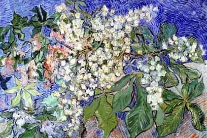 El cuadro "Chataignier en fleurs roses et blanches", de Van Gogh, integraba el lote que se exportó a Luxemburgo