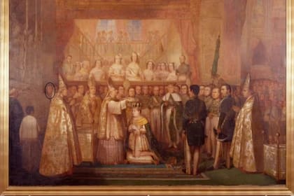 El cuadro de "El acto de consagración y coronación de Don Pedro II" pasó desapercibido por mucho tiempo