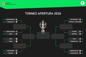 El cuadro del Torneo Apertura 2026, mientras se disputa la fecha 15