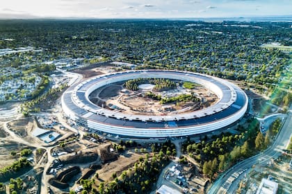 El cuartel central de Apple, convertido en un icono arquitectónico de Silicon Valley, no quedó al margen del impacto que sufrió todo el ecosistema de startups