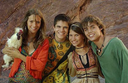 El cuarteto que triunfó en Rebelde Way también se trasladó a la pantalla grande para "4 caminos".