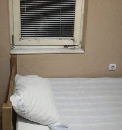 El cuarto donde estuvo confinado en Montenegro