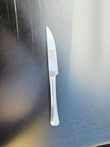 El cuchillo utilizado por el agresor, que deberá cumplir una pena de cinco meses de prisión efectiva
