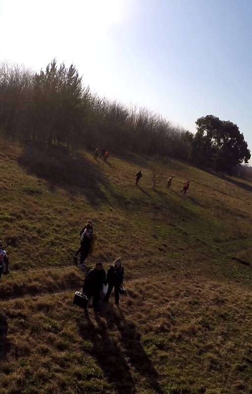 El Cuerpo Argentino de Búsqueda y Rescate en Paramotor (Cabure), en pleno trabajo
