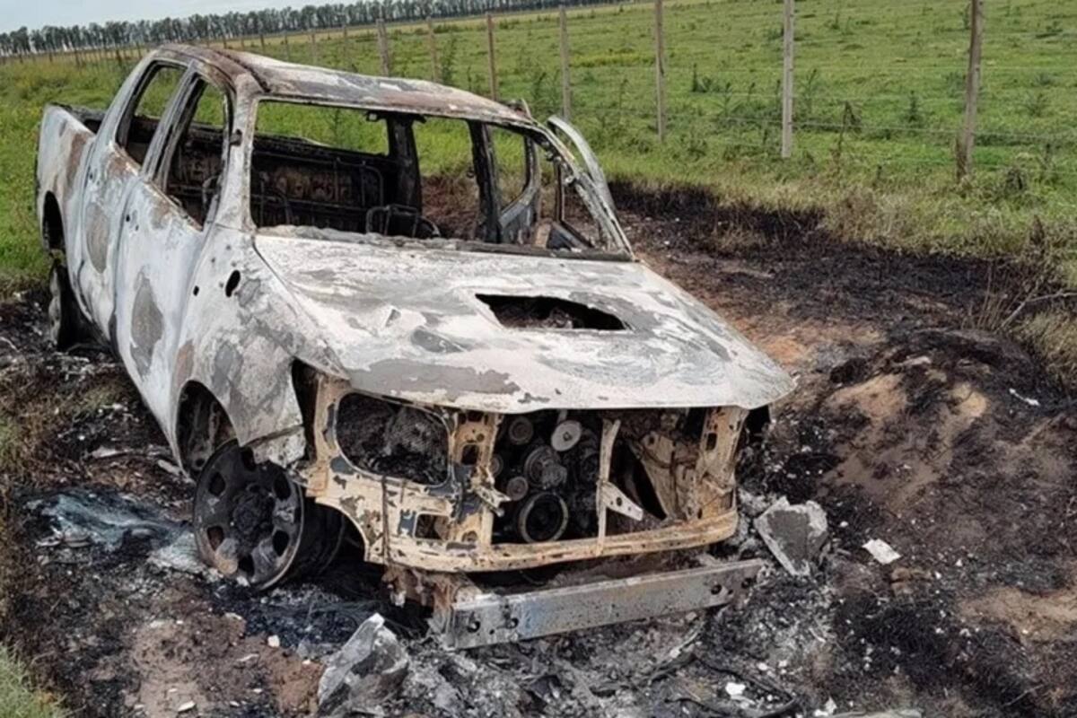 El cuerpo de Diego Pablo Mendicoff apareció calcinado dentro de su camioneta en General Villegas