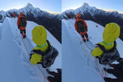 El cuerpo del alpinista fue encontrado a 5.300 metros de altura