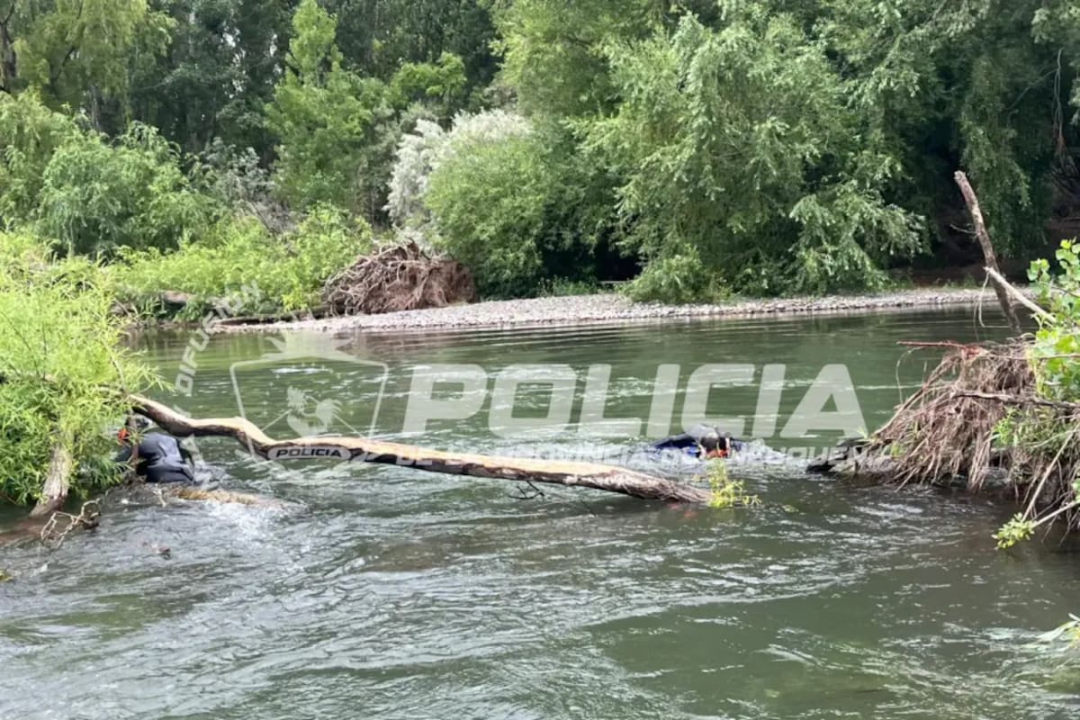 El cuerpo fue hallado en una zona con mucha vegetación. Gentileza