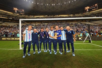 El cuerpo técnico de Lionel Scaloni formó parte del posteo que elaboró el director técnico
