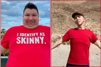 El cultor del mukbang está de regreso con un notable descenso de peso y un polémico mensaje. Canva. Instagram real_nikocado