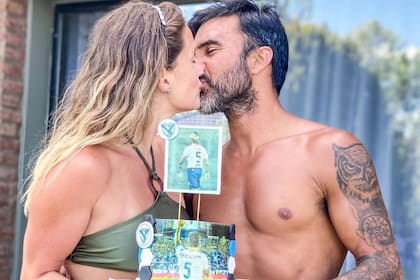 El cumpleaños de Fabián Cubero se llenó de juegos, amigos y gestos románticos de Mica Viciconte. Imagen: Instagram