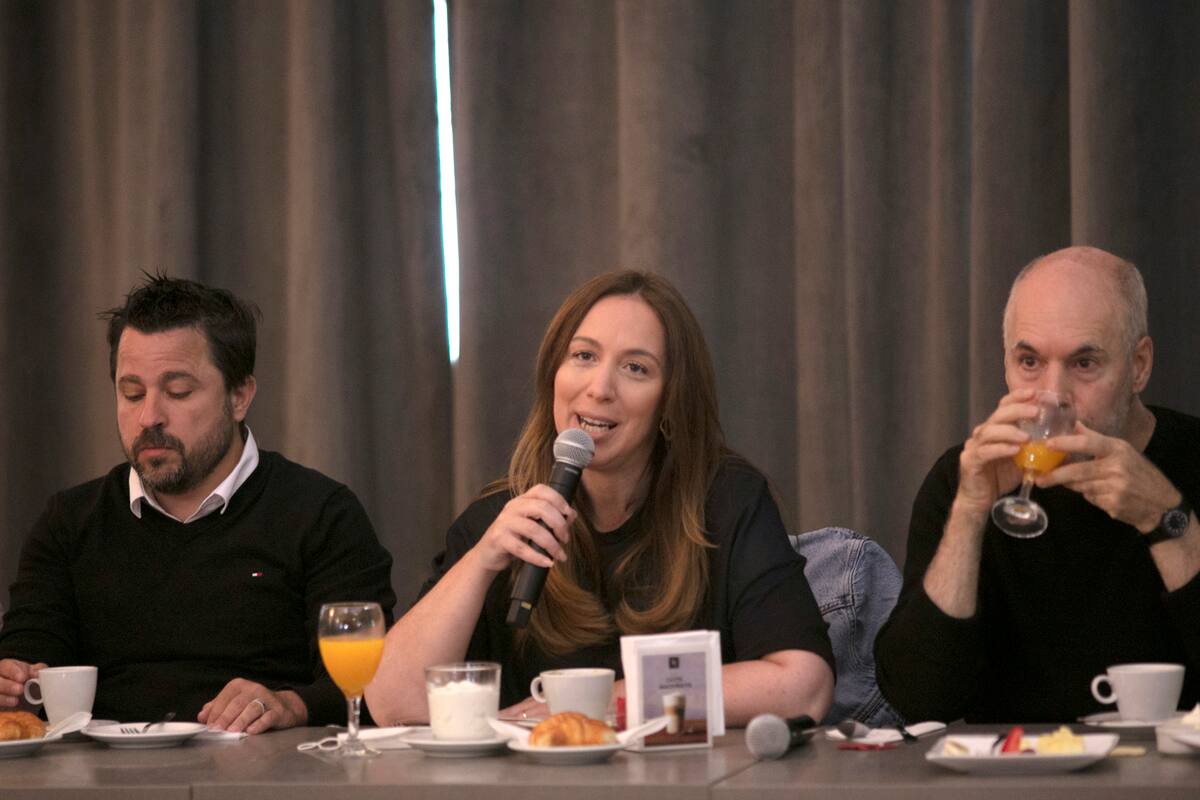 El curioso error de María Eugenia Vidal al mencionar a Javier Milei durante el desayuno de Juntos por el Cambio
