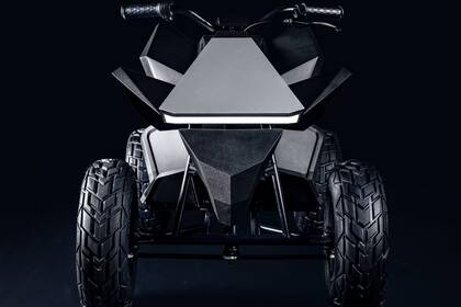 El Cyberquad funciona con una batería de iones de litio que le da una autonomía de hasta 24 kilómetros