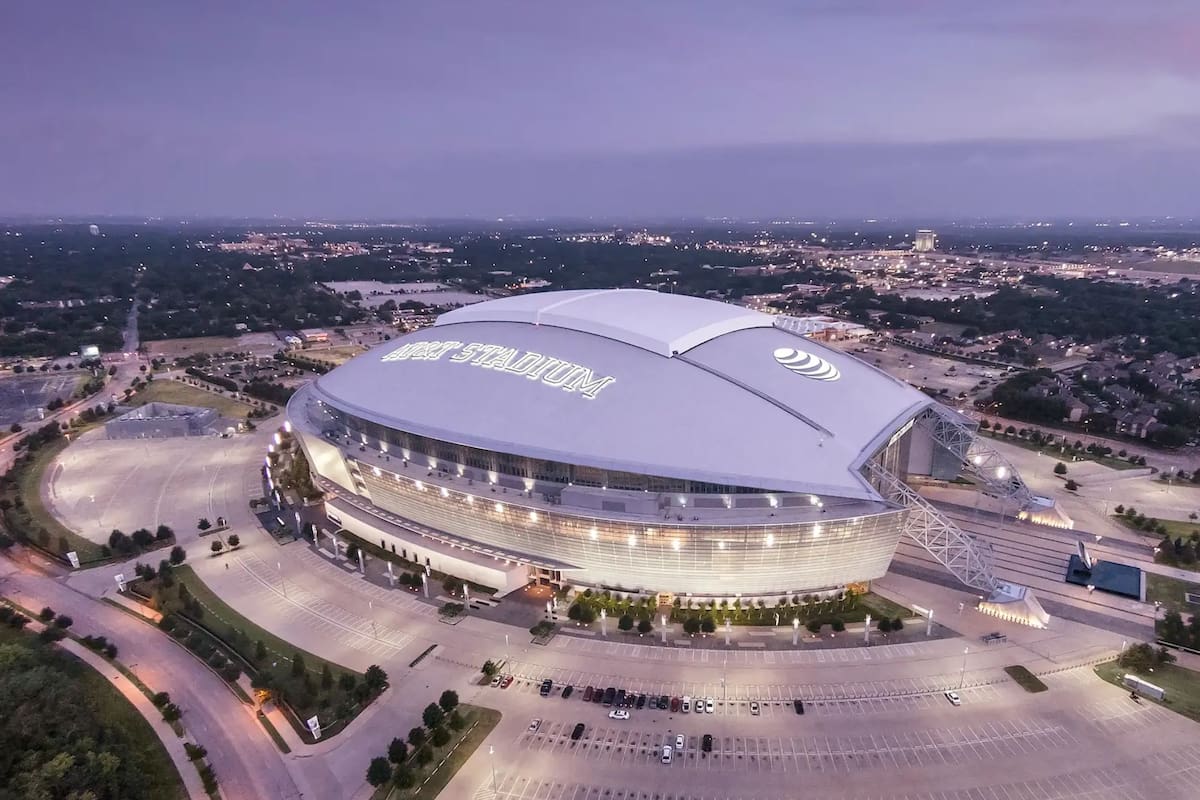 El Dallas Stadium, en Texas, EE.UU., es una de las sedes de la FIFA para el Mundial 2026 (Conmebol)