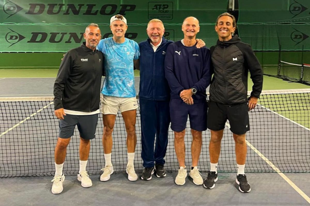 El danés Holger Rune, actual número 6 del mundo, buscará dar un salto de calidad con Boris Becker como entrenador