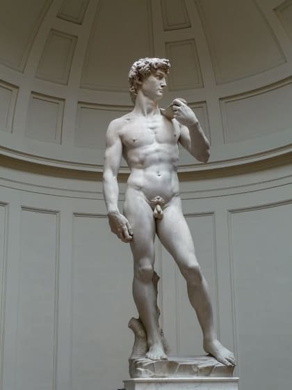 El David es una de sus obras más representativas.