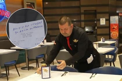 El de Puerto Rico y trabaja hace 11 años como mesero, pero es la primera vez que recibe un mensaje racista en la cuenta