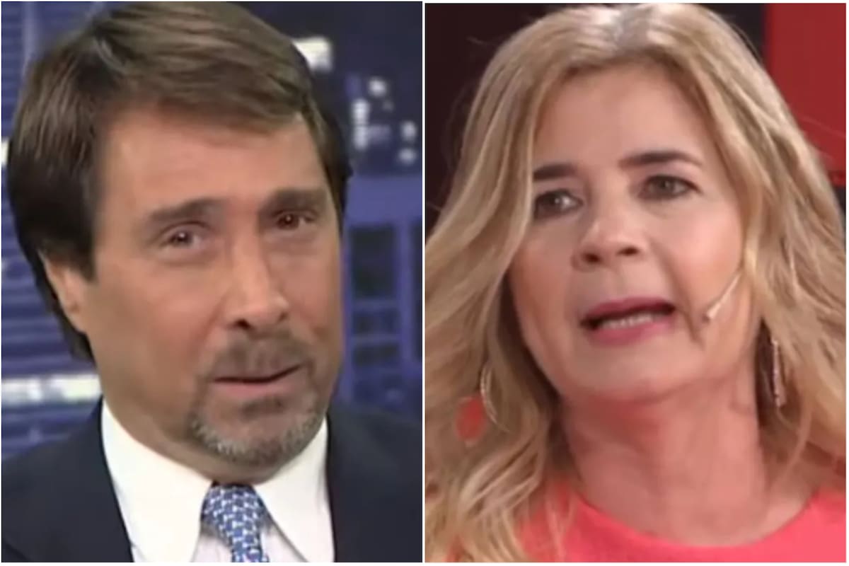 El debate con Feinmann comenzó cuando Ninci le dijo que su hijo es uno de los protagonistas de la toma del prestigioso colegio de la UBA (Foto: Captura de video)