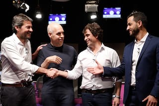 En fotos. Los mejores momentos del debate a Jefe de Gobierno porteño