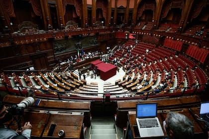 El debate promete ser álgido en el Parlamento italiano
