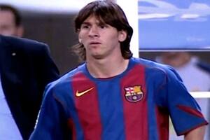 Subastaron en Londres el objeto que marcó el inicio del romance entre Messi y el Barcelona