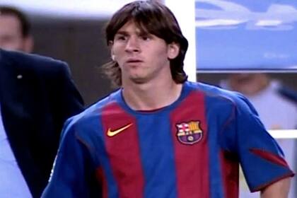 El debut de Lionel Messi en el Barcelona, el 16 de octubre de 2004