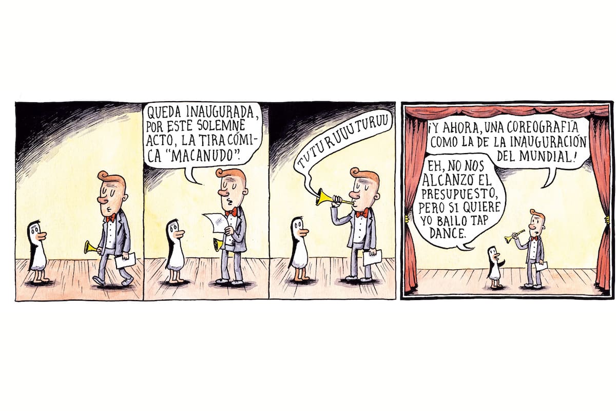 El debut de Macanudo el 16 de junio de 2002