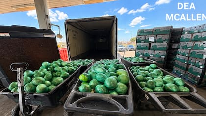 El decomiso superó las 2000 libras (907 kilogramos) de metanfetamina