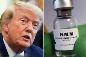 Donald Trump firmó una orden para reducir y espaciar las vacunas en niños