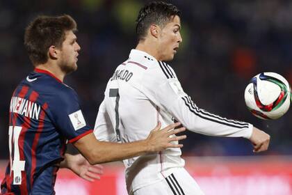 El defensor ante Cristiano Ronaldo, en la final del Mundial de Clubes