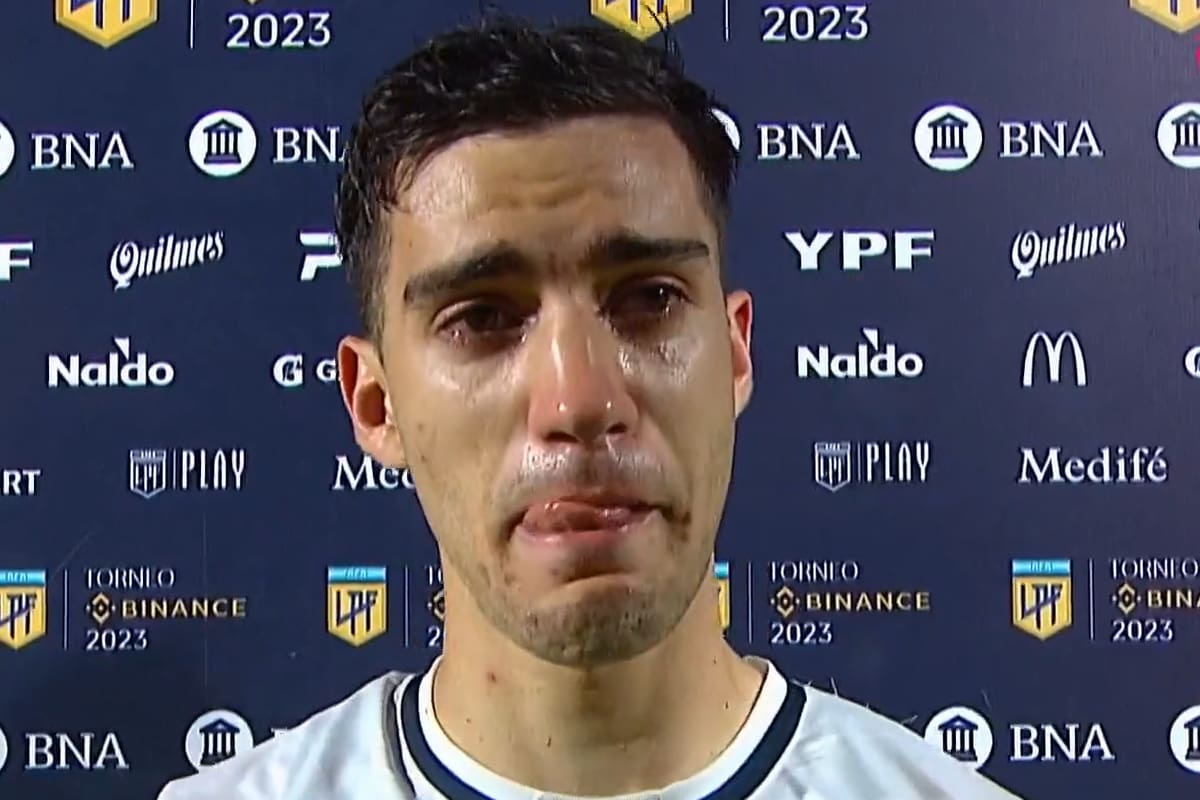 El defensor de Gimansia y Esgrima La Plata Matías Melluso