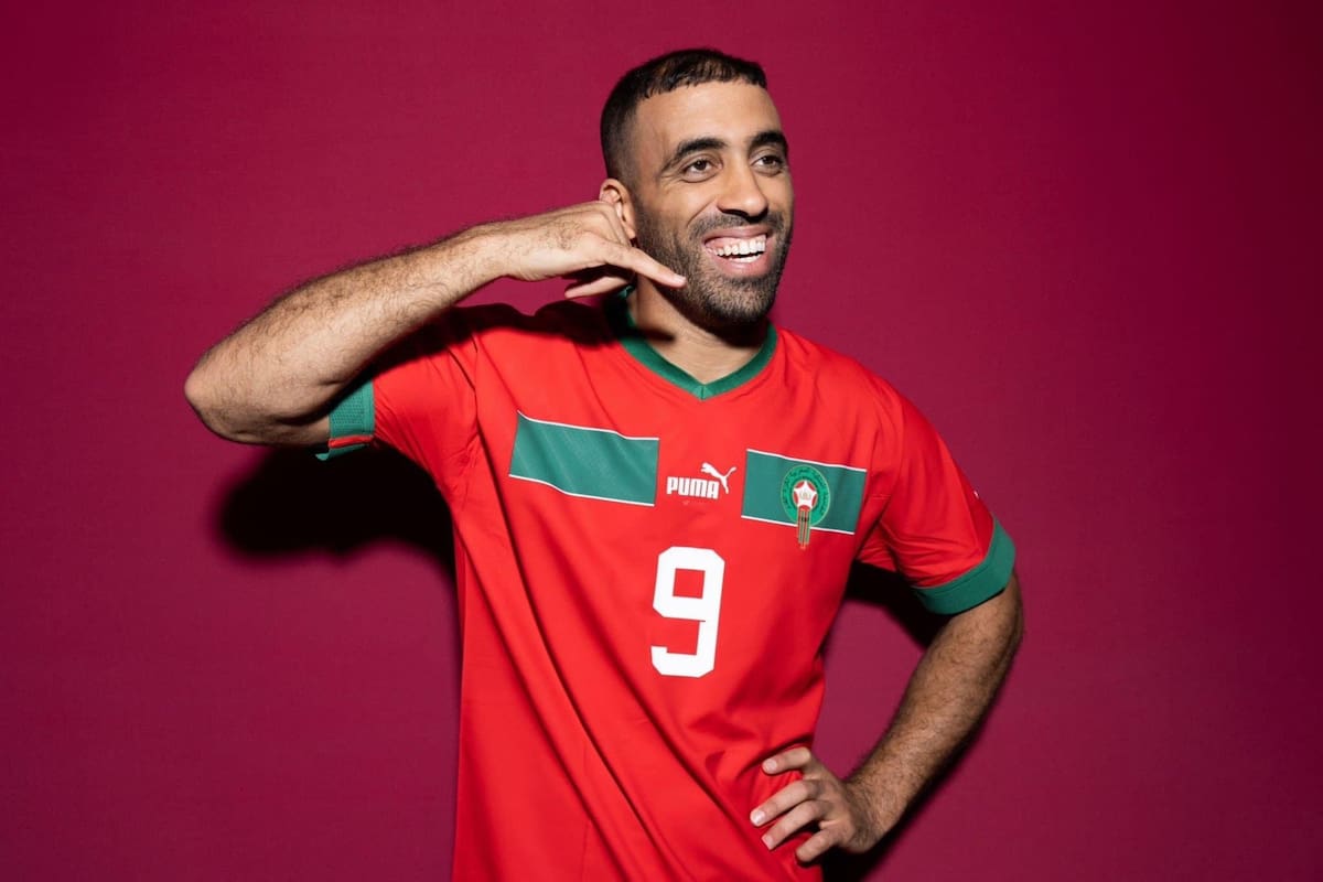 El delantero Abderrazak Hamdallah tiene un promedio de gol altísimo, pero la indisciplina le juega en contra