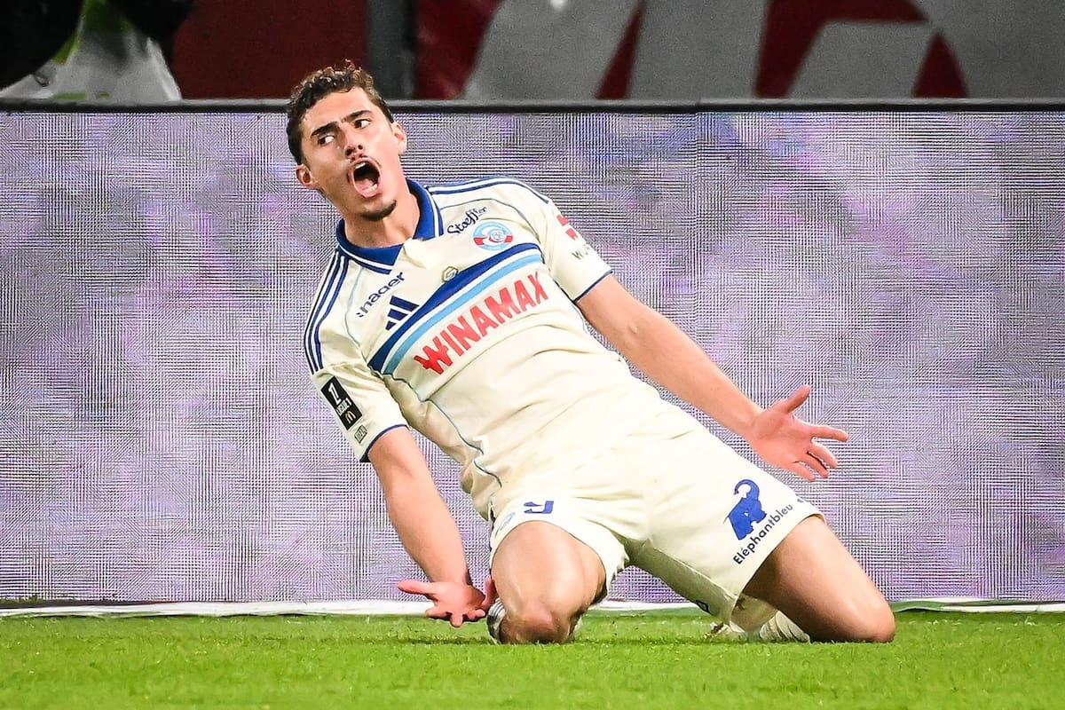 El delantero argentino Joaquin Panichelli es el máximo goleador de la Ligue 1 en ocho fechas