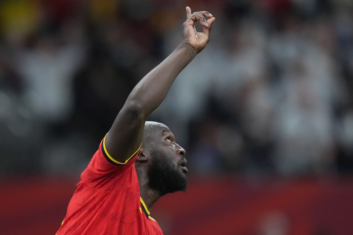 El delantero belga Romelu Lukaku, "feliz de estar aquí" en el Mundial pese a su baja forma física
