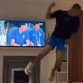 El eufórico festejo de Richarlison por el gol de España a la Argentina en la final del Mundial