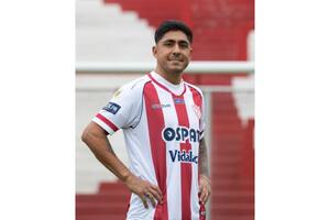 El delantero de Unión de Santa Fe Cristian Tarragona