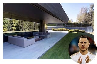 La espectacular casa-búnker de Hazard, la estrella de la Selección de Bélgica