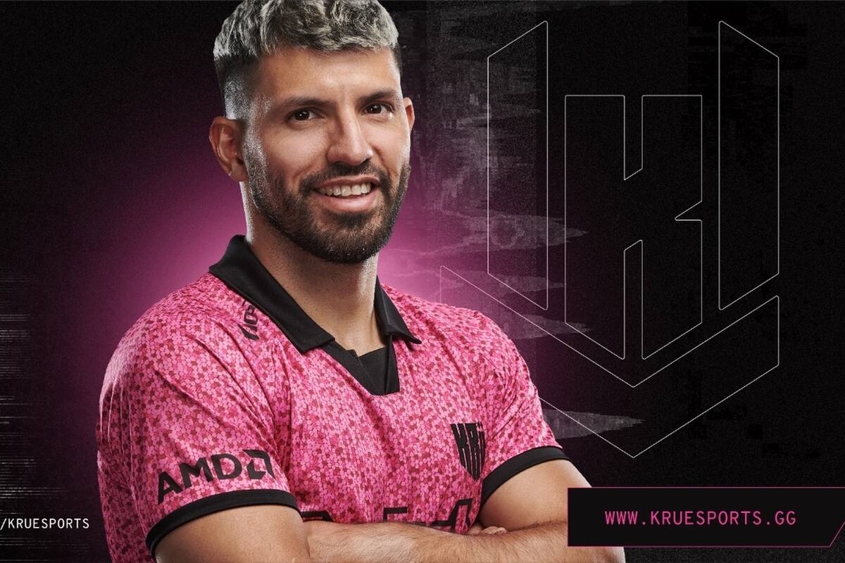 El delantero del Manchester City y uno de los streamers de gaming más convocantes durante la pandemia lanzó su propia escuadra de esports en un evento en Twitch