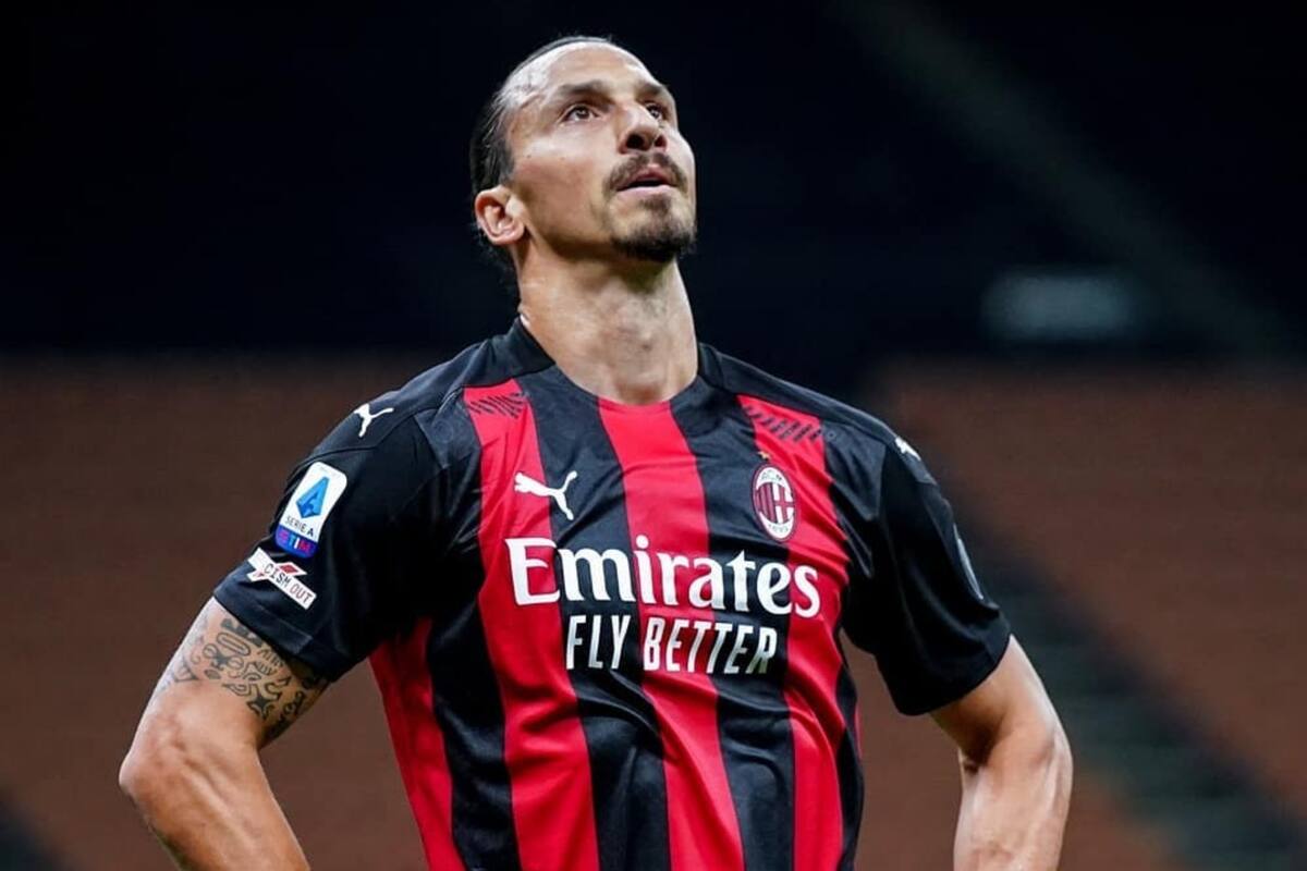 El delantero sueco se mostró corriendo en complicadas condiciones climáticas. Crédito: Instagram