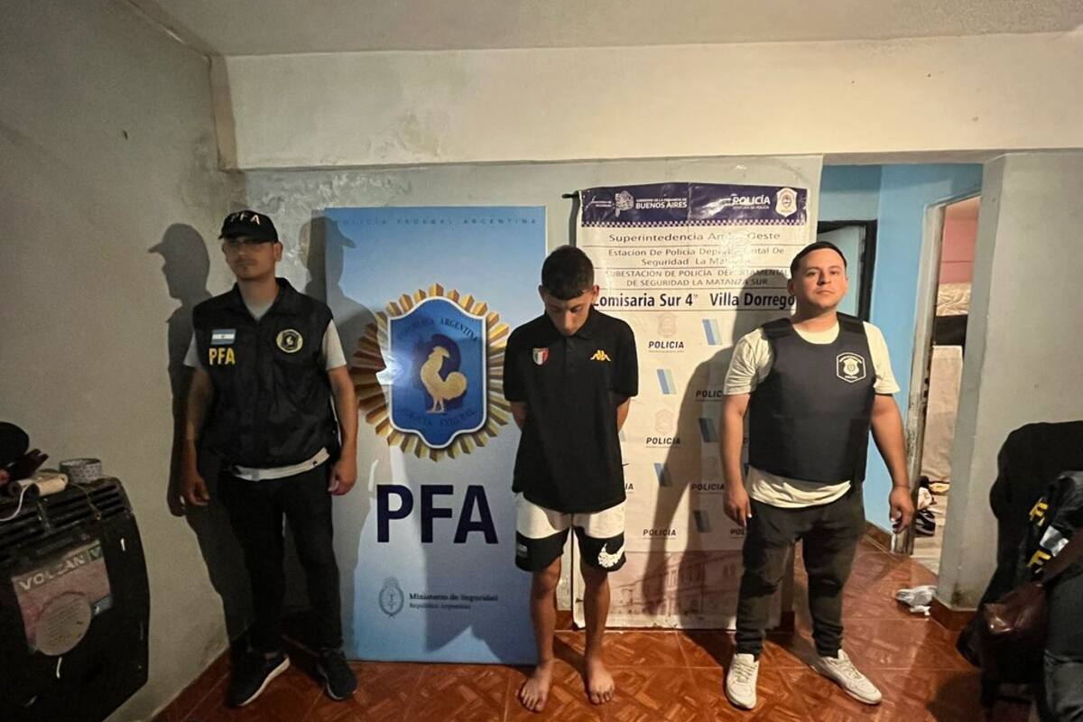 El delincuente, de 18 años, fue detenido en la zona sur de la Ciudad
