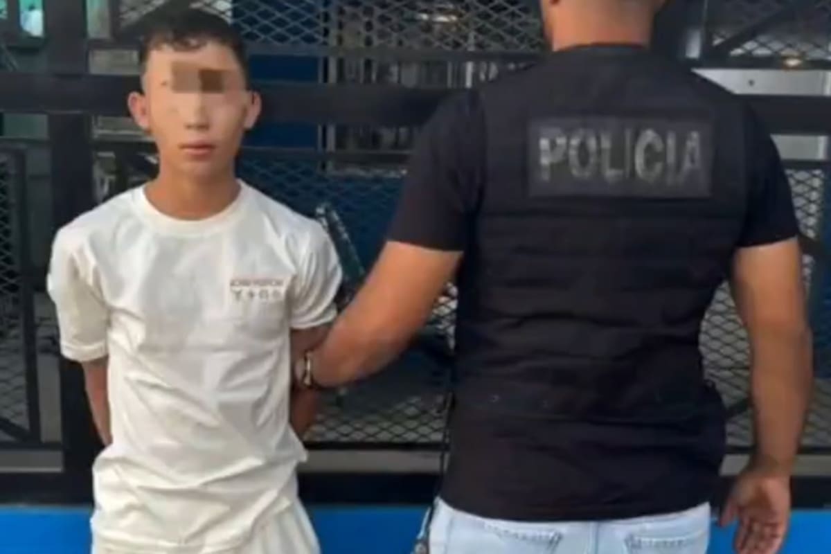 El delincuente detenido tiene 18 años y ya contaba con antecedentes penales