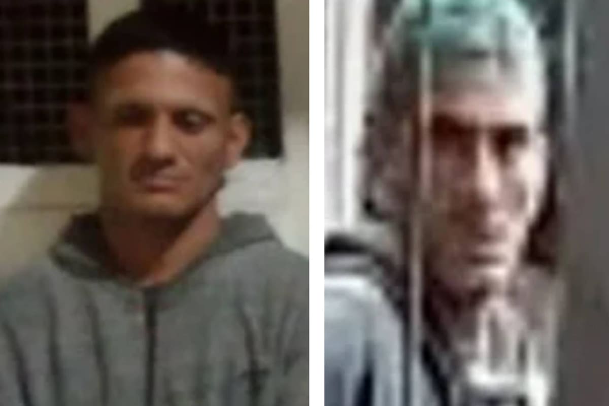El delincuente se había teñido el pelo de oscuro y decolorado las cejas para no ser reconocido