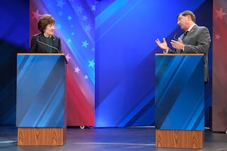 Jackson no se arrepiente de haber callado a Collins tras interrupción en debate en Maine