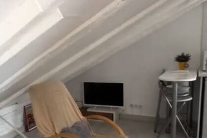 El departamento de 27 metros cuadrados.